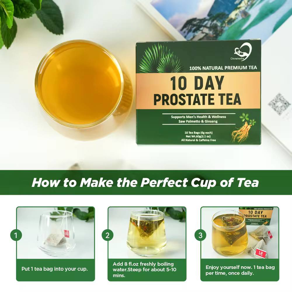PROSTATE – Le thé naturel pour une prostate en pleine santé