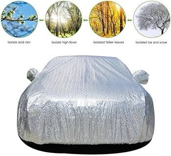 HOUSSE DE PROTECTION VOITURE IMPERMÉABLE – PROTÈGE CONTRE SOLEIL, PLUIE ET POUSSIÈRE